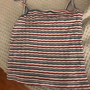 brandy melville stripped tank top
